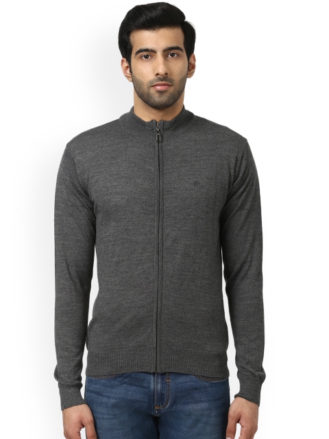

Raymond Men Charcoal Solid Front-Open