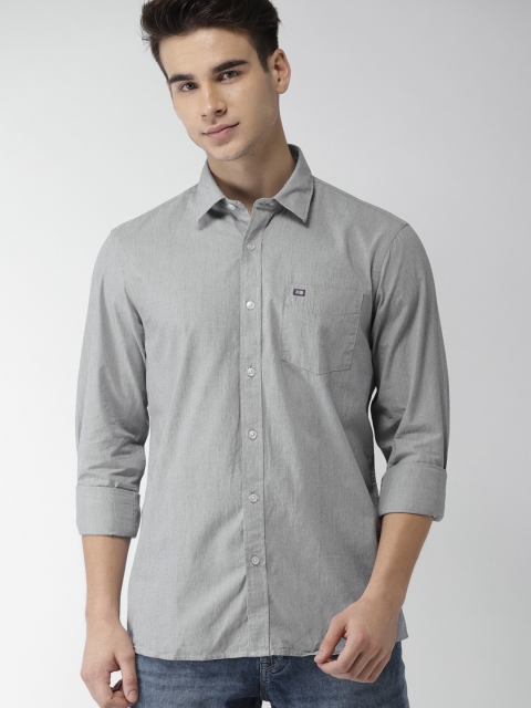 

Arrow Sport Men Blue Slim Fit Self-Design Casual Shirt