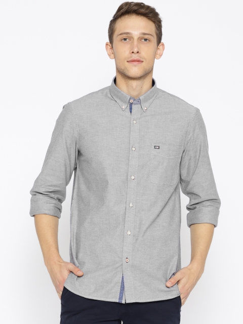 

Arrow Sport Men Grey Slim Fit Solid Casual Shirt