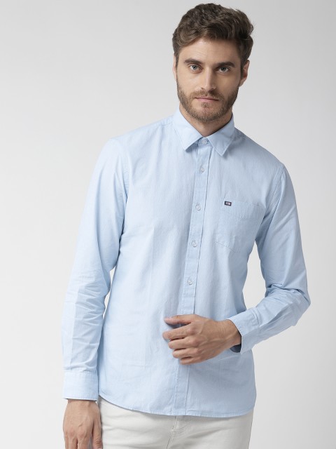 

Arrow Sport Men Blue Slim Fit Solid Casual Shirt