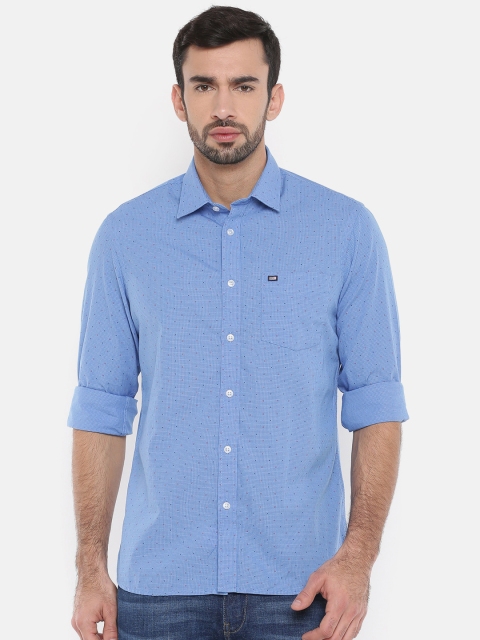

Arrow Sport Men Blue Slim Fit Checked Casual Shirt