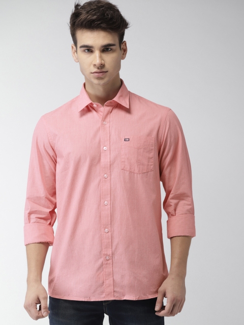 

Arrow Sport Men Red Slim Fit Solid Casual Shirt
