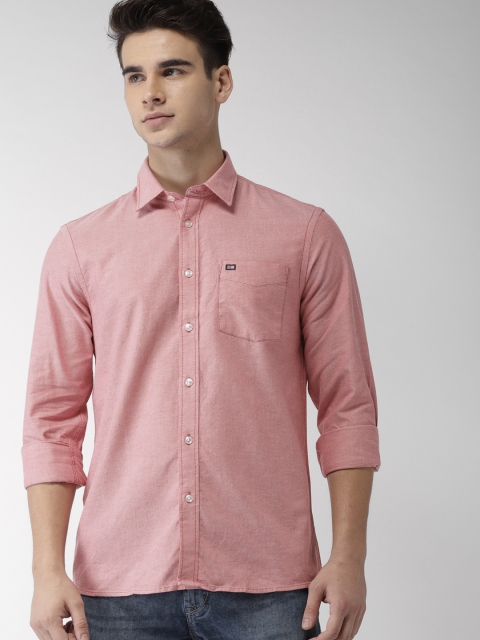

Arrow Sport Men Red Slim Fit Solid Casual Shirt