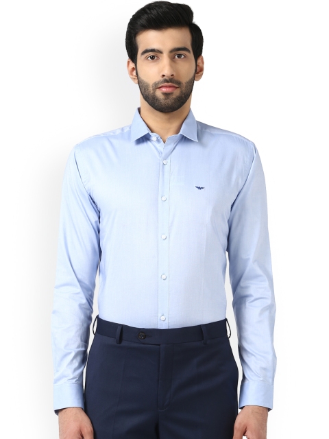 

Park Avenue Men Blue Slim Fit Solid Formal Shirt