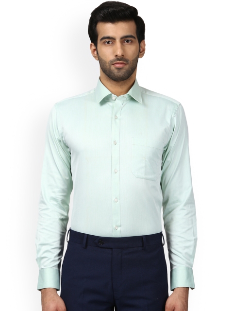 

Raymond Men Green Regular Fit Solid Formal Shirt