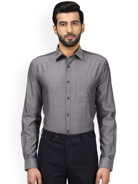 raymond-men-grey-regular-fit-printed-casual-shirt