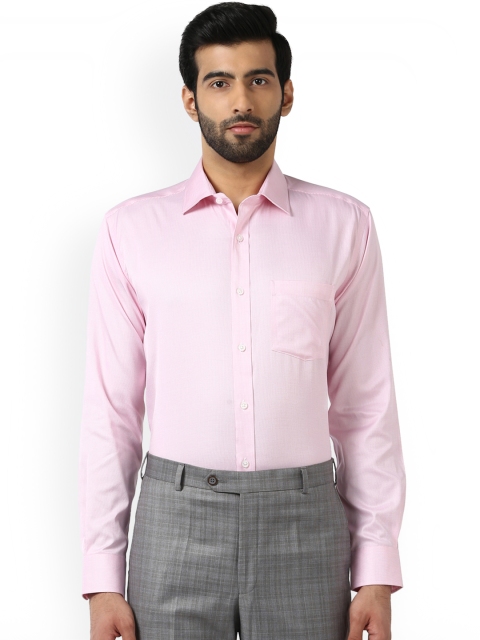 

Park Avenue Men Pink Regular Fit Solid Formal Shirt