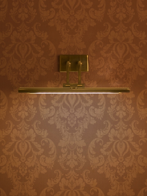 

Fos Lighting Taupe Slim LED Antique Finished Picture Light