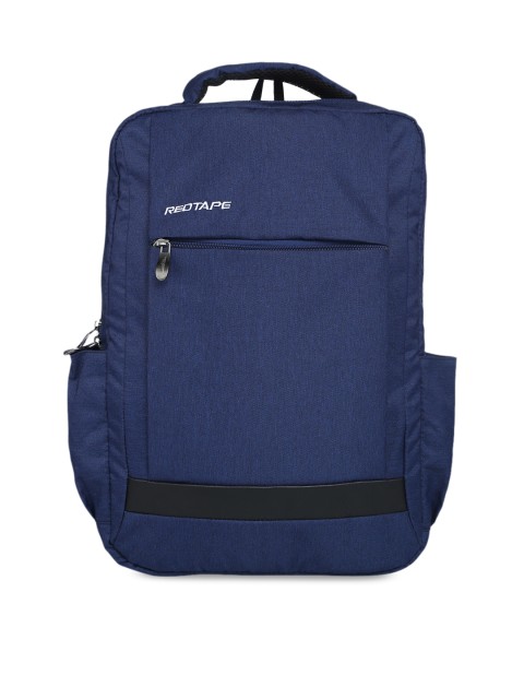

Red Tape Men Navy Blue Solid Backpack