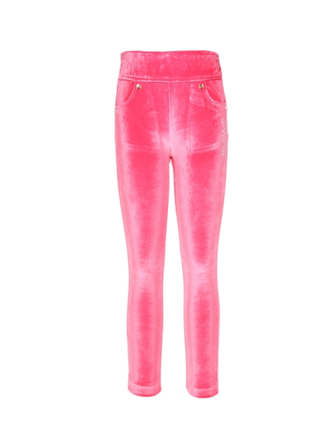 

CUTECUMBER Girls Pink Ankle-Length Leggings