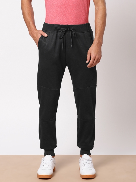 

ether Men Black Regular Fit Solid Joggers