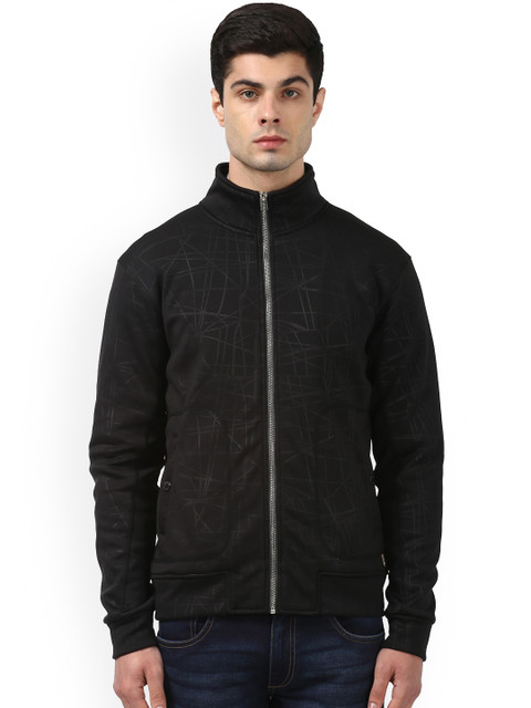 

Park Avenue Men Black Printed Sweatshirt
