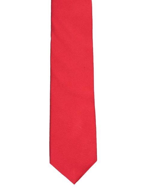 

Van Heusen Red Solid Broad Tie
