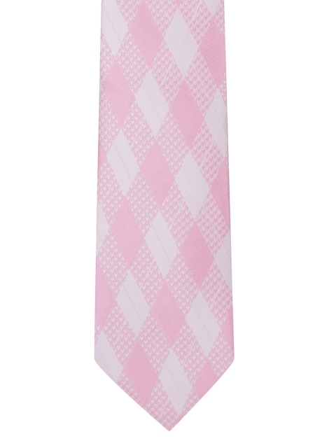 

The Tie Hub Pink & White Checked Broad Tie