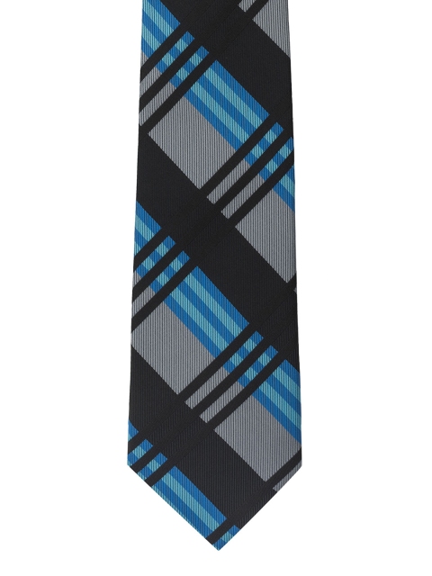 

The Tie Hub Black & Grey Checked Skinny Tie