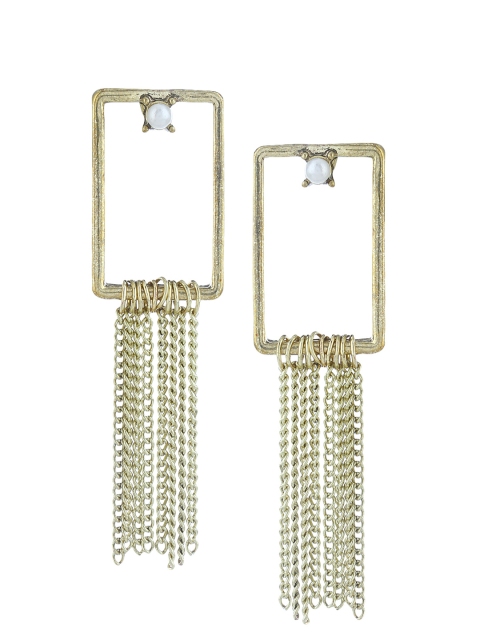 

Kazo Gold-Toned Geometric Drop Earrings