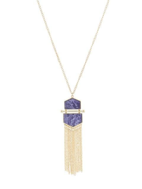 

Kazo Purple Metal Necklace