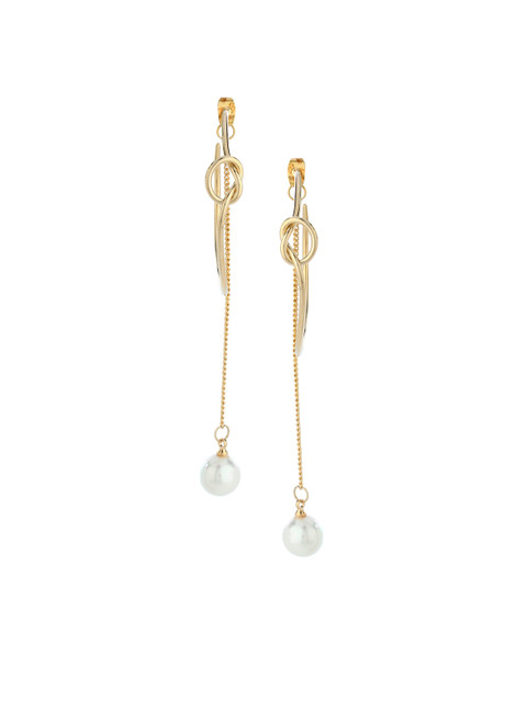 

Kazo Gold-Toned Circular Drop Earrings