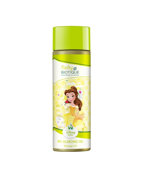 

Biotique Baby Disney Princess Almond Sustainable Massage Oil 200 ml, Green