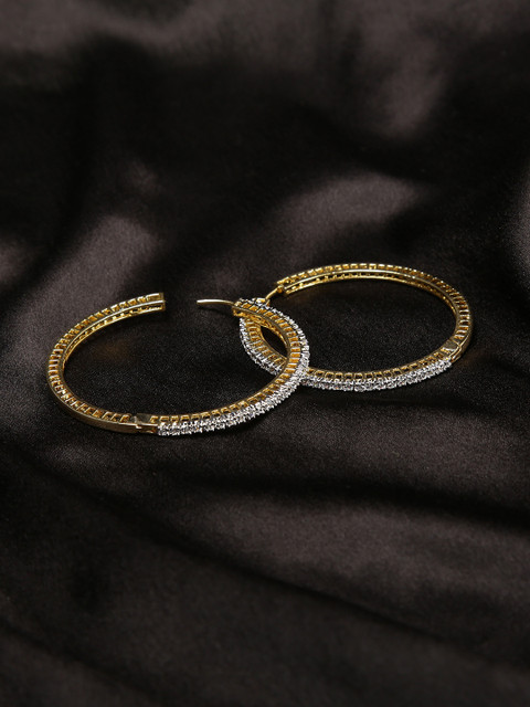 

Amavi Gold-Toned Oceane Hoop Earrings