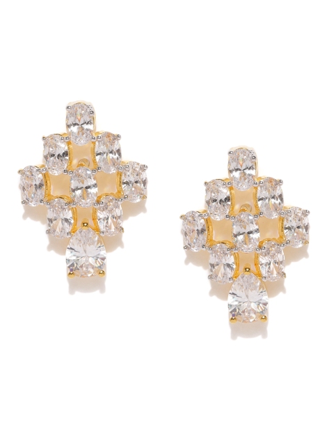 

Amavi Gold-Plated Contemporary Oversized Studs