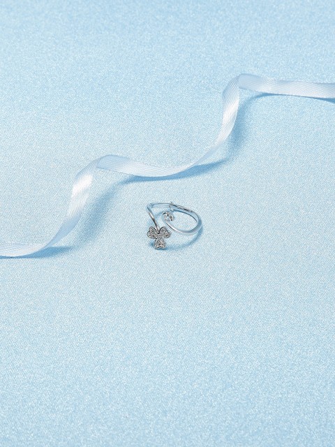 

Amavi Silver-Toned Wrap Ring