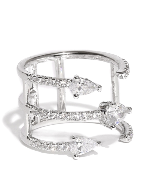 

Amavi Silver-Toned Harmony Ring