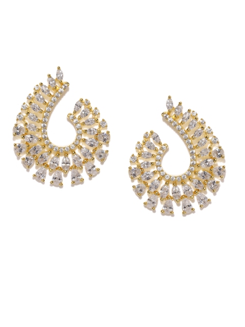 

Amavi Gold-Toned Oval Drop Earrings