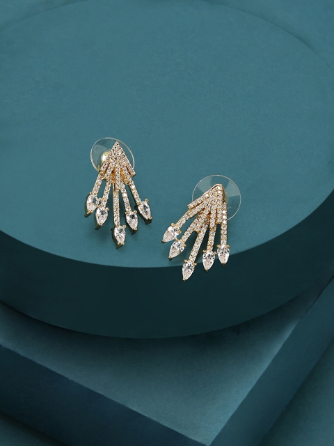 

Amavi Gold-Toned Arete Drop Earrings