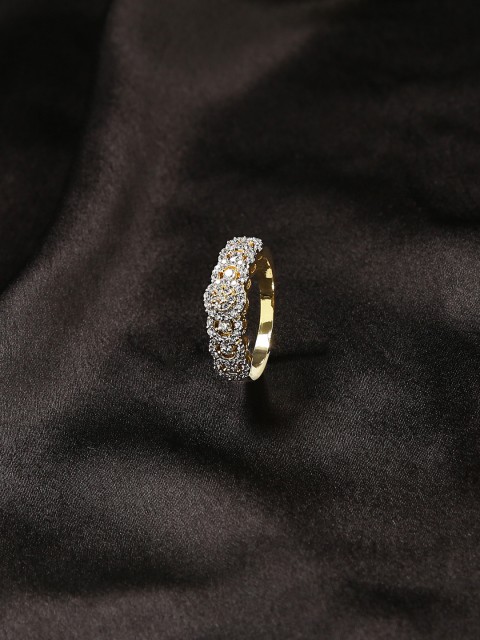 

Amavi Gold-Toned Band Ring