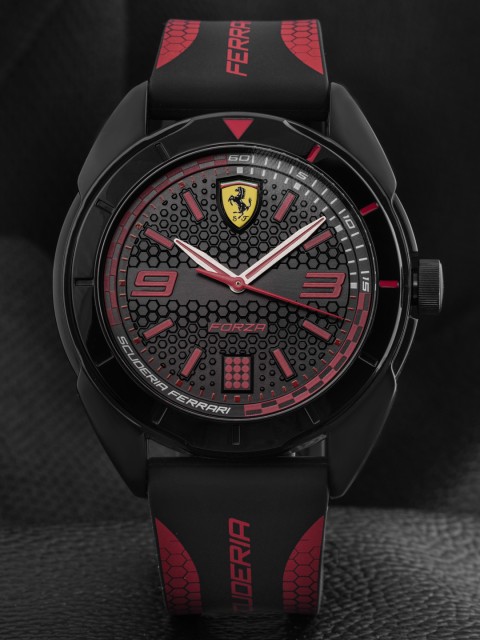 

SCUDERIA FERRARI Forza Men Black Analogue Watch 0830515