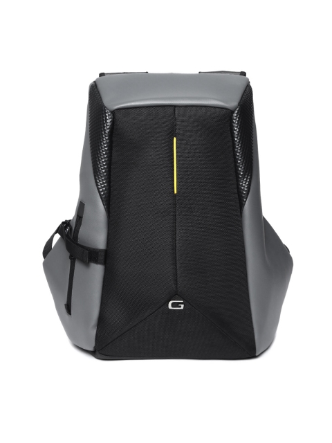 

Gear Unisex Black & Grey Colourblocked Anti-Theft Laptop Backpack