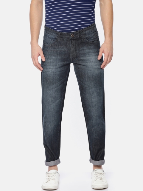 

ColorPlus Men Blue Straight Fit Mid-Rise Clean Look Stretchable Jeans