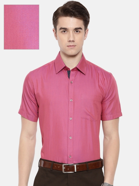 

Park Avenue Men Magenta Slim Fit Solid Formal Shirt