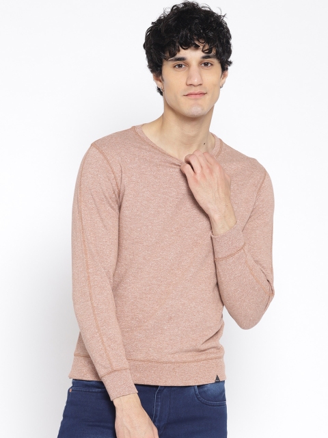 

Blackberrys Men Pink Solid Sweatshirt