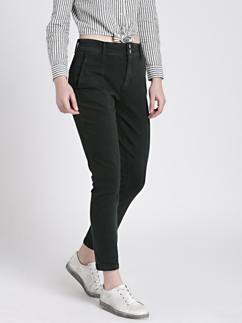 

GAP Women's Black High Rise Skinny Ankle Pants