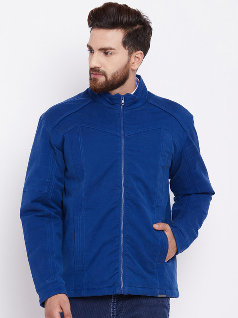 

Canary London Men Blue Solid Tailored Jacket
