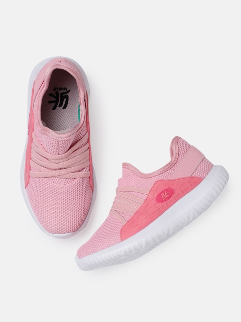 

YK Girls Pink Slip-On Sneakers