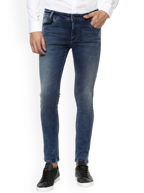

Mufti Men Blue Skinny Fit Mid-Rise Clean Look Stretchable Jeans