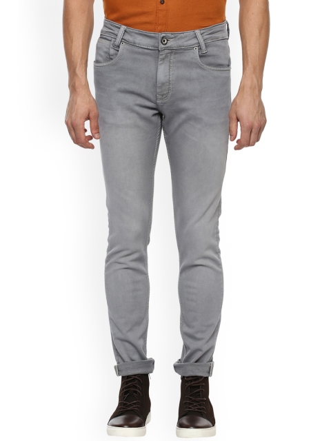 

Mufti Men Grey Skinny Fit Mid-Rise Clean Look Stretchable Jeans