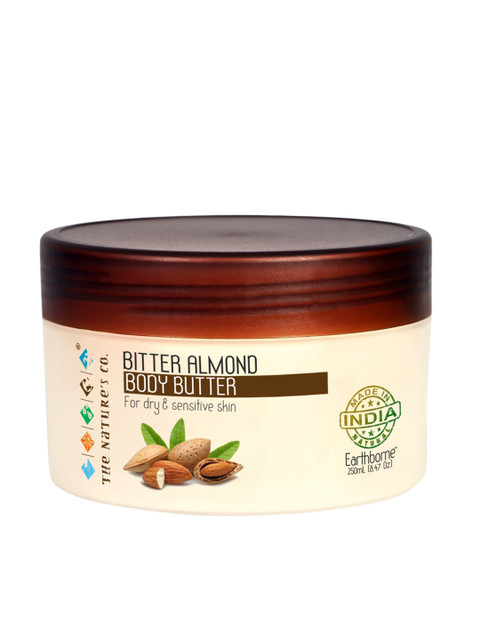 

The Natures Co Unisex Bitter Almond Body Butter 250 Ml, Brown