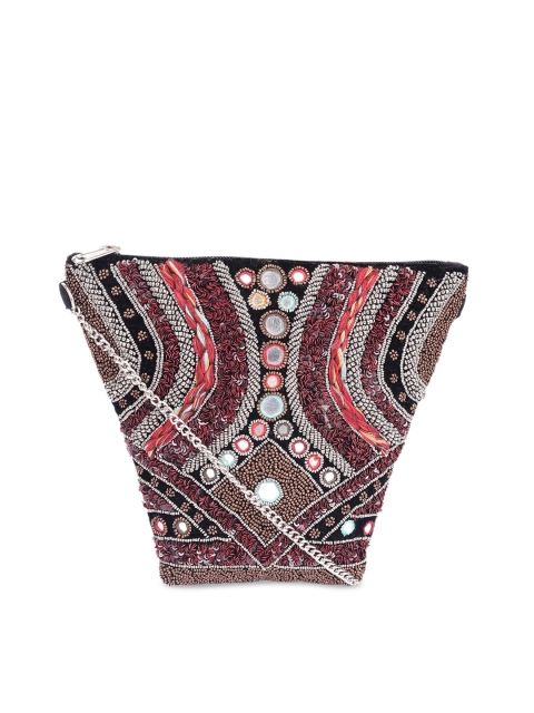 

Diwaah Multicoloured Embellished Sling Bag, Multi