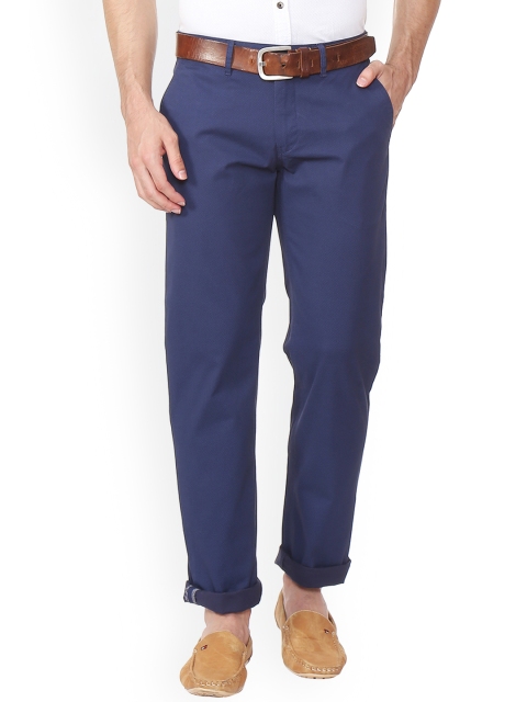

Van Heusen Sport Men Blue Slim Fit Printed Chinos