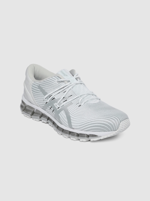 

ASICS Women White GEL-QUANTUM 360 4 Running Shoes