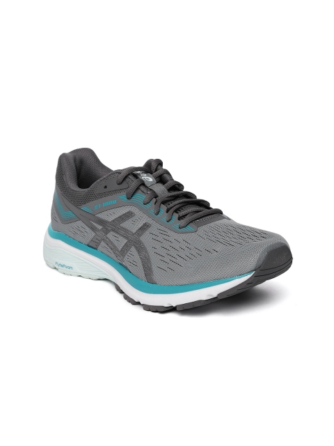 

ASICS Women Grey GT-1000 7 Running Shoes