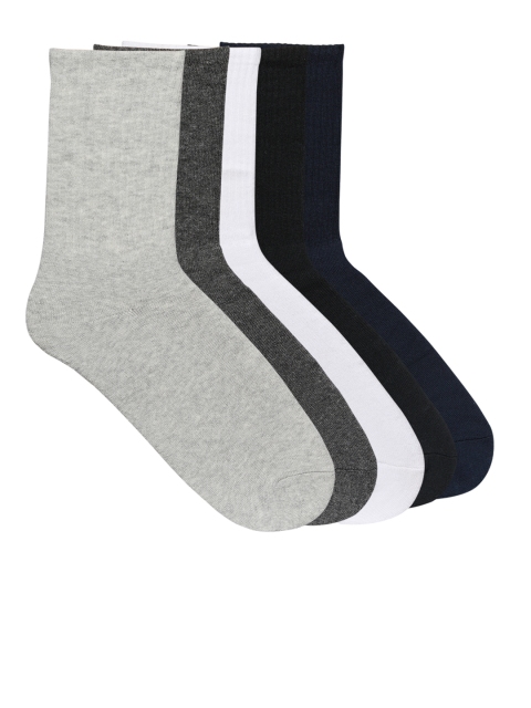

Supersox Men Pack of 5 Above Ankle-Length Socks, Assorted