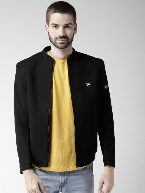 

Fort Collins Men Black Solid Tailored Jacket