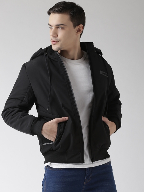 

Fort Collins Men Black Solid Tailored Jacket