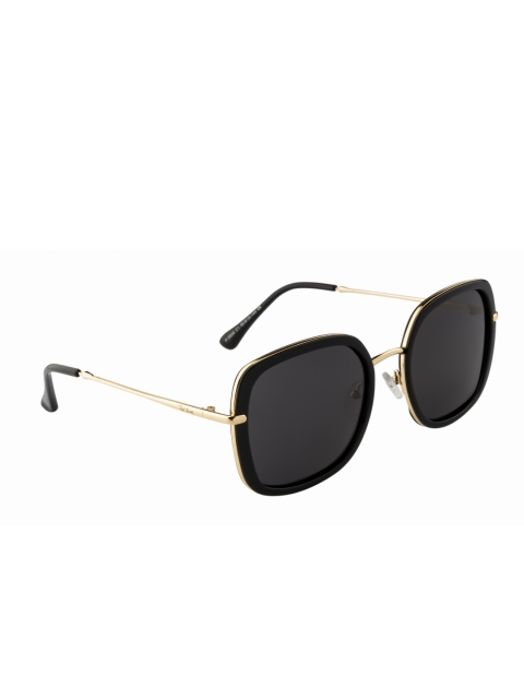

Ted Smith Women Rectangle Sunglasses TS-P0934_C1, Grey