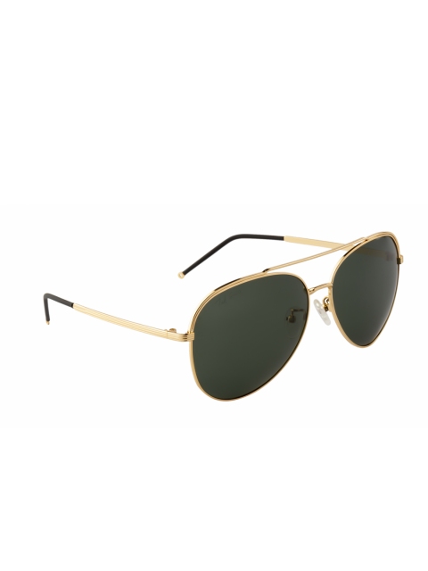 

Ted Smith Unisex Aviator Sunglasses TS-P0950_C5, Green